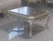 Handmade Silver Champagne Coffee Table