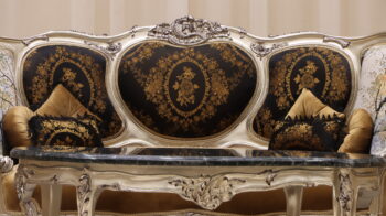 Handmade Black Venus Sofa