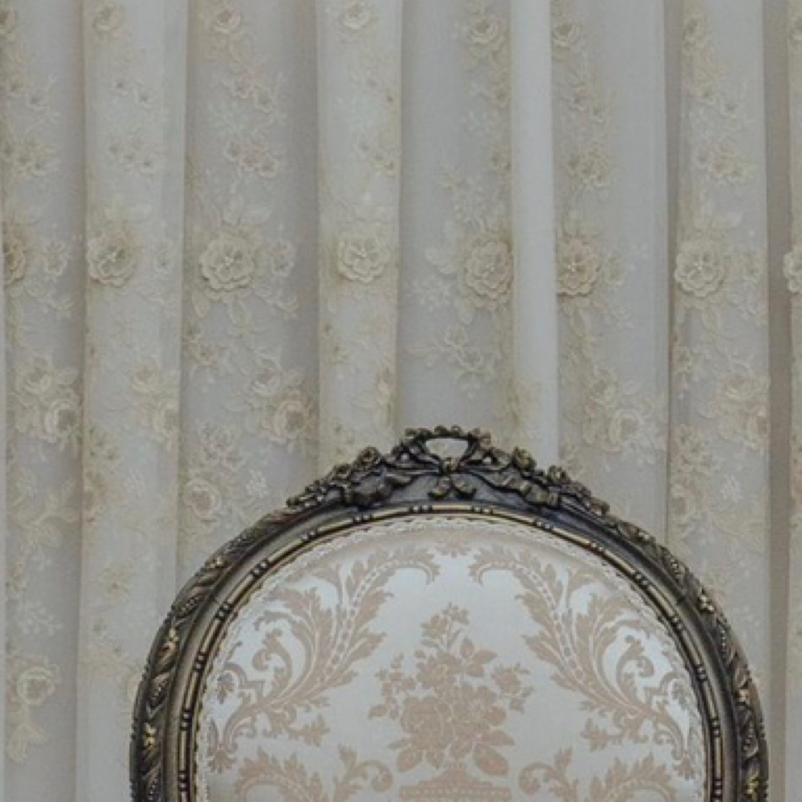 Handmade Florina Bronze Beige Side Chair | Mobilia Cleopatra 3 Handmade Florina Bronze Beige Side Chair - Image 1