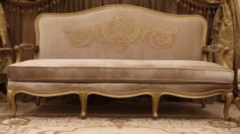 Handmade Honey Gold Sofa