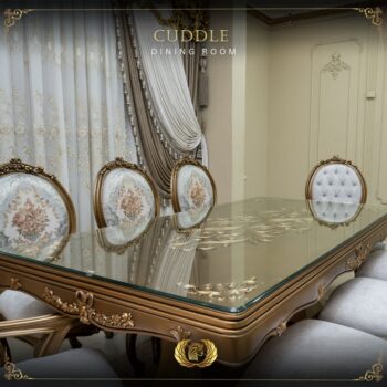 Handmade Bronze Cuddle Dining Table