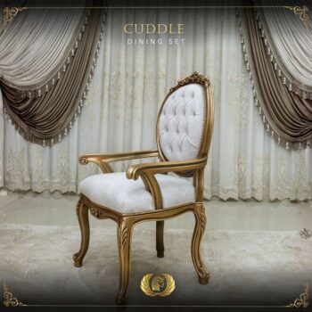 Handmade Bronze Cuddle Arm Chair