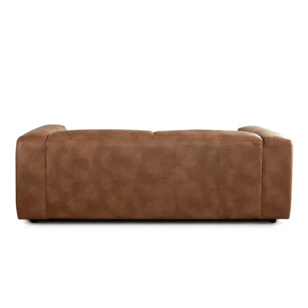 Brown Leather Sofa