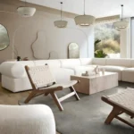 Wood Frame Accent Chair