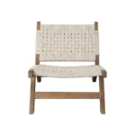 Wood Frame Accent Chair
