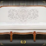 Handmade Brown Gold Diva Sofa - Image 6