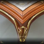 Handmade Brown Gold Diva End Table - Image 5