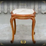 Handmade Brown Gold Diva End Table - Image 4