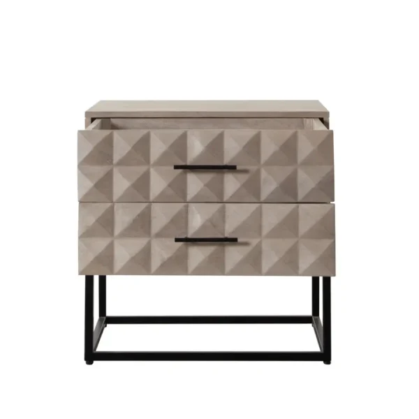 Solid Wood Nightstand