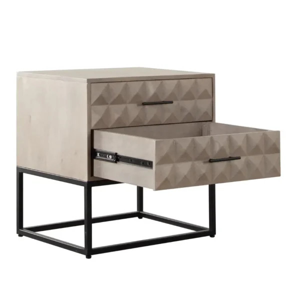 Solid Wood Nightstand