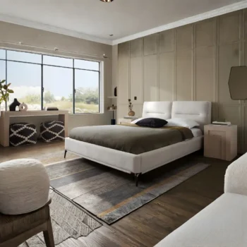 Contemporary Low Bed Frame