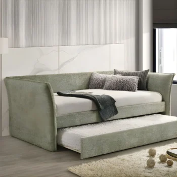Yuri Twin Day Bed Contemporary w/ Trundle By Furniture Of America