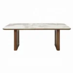 Harvey Ceramic Dining Table by ACME - Image 2