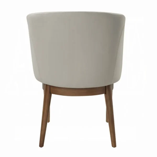 Harvey Modern Leather Side Chair Set of 2 by ACME - Image 3