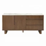 Harvey Walnut Buffet Cabinet with Ceramic Top by ACME - Image 2