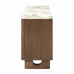 Harvey Walnut Buffet Cabinet with Ceramic Top by ACME - Image 3