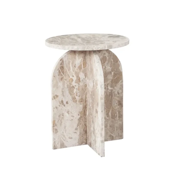Marble Top End Table