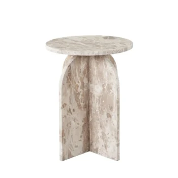 Marble Top End Table