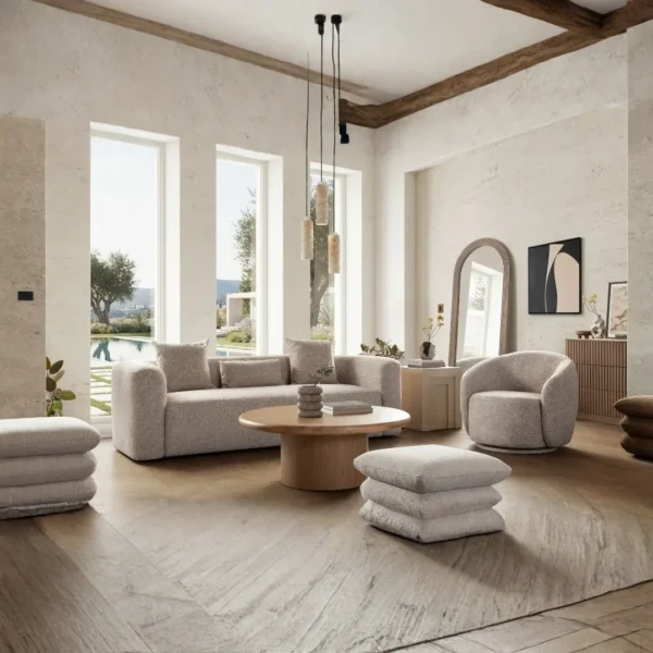 Solid Wood Accent Chair