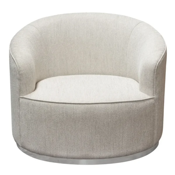 Cream Upholstered Chair