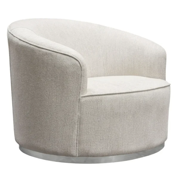 Cream Upholstered Chair