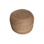 Round Accent Pouf