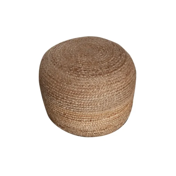 Round Accent Pouf