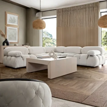 Velvet Sectional Sofa