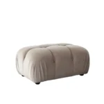 Velvet Ottoman