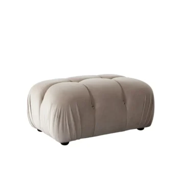 Velvet Ottoman