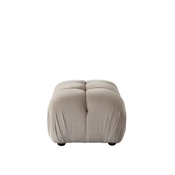 Velvet Ottoman