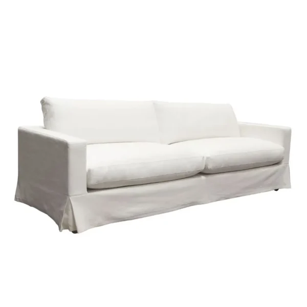 White Loveseat