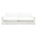 White Loveseat