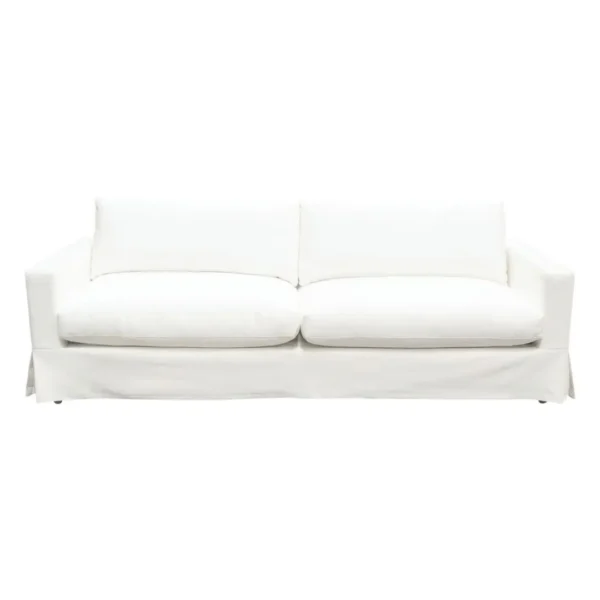 White Loveseat