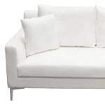 White Upholstered Sofa