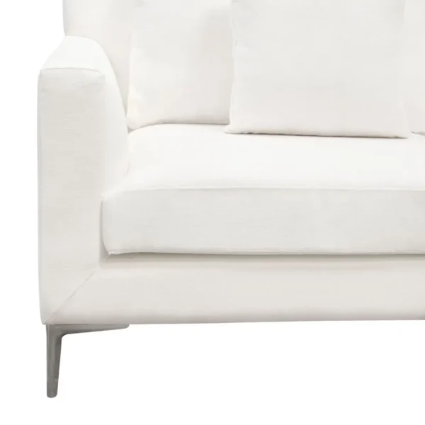 White Upholstered Sofa