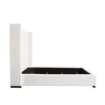 White Contemporary Bed