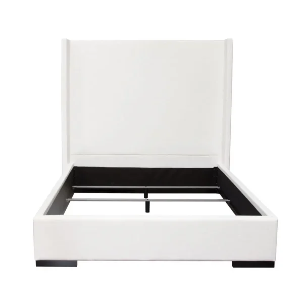 White Contemporary Bed