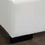 White Contemporary Bed