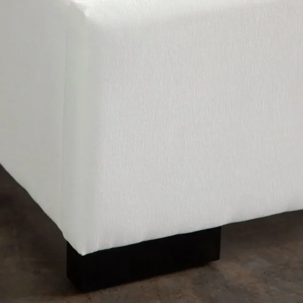 White Contemporary Bed