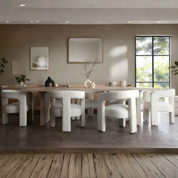 Boucle Dining Chair