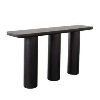 Black Table Console