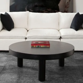 Black Wood Coffee Table