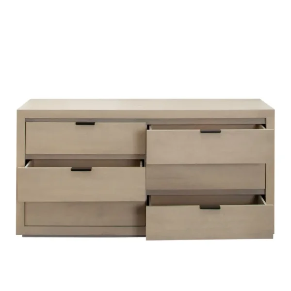 6 Drawer Dresser Solid Wood