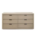 6 Drawer Dresser Solid Wood