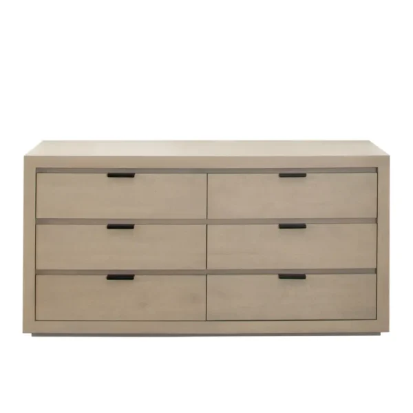 6 Drawer Dresser Solid Wood
