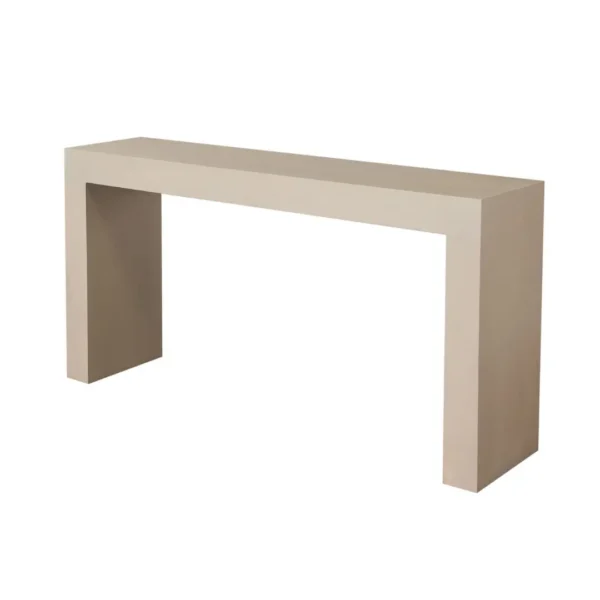Natural Wood Console Table