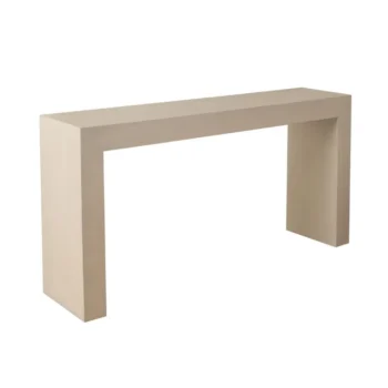 Natural Wood Console Table