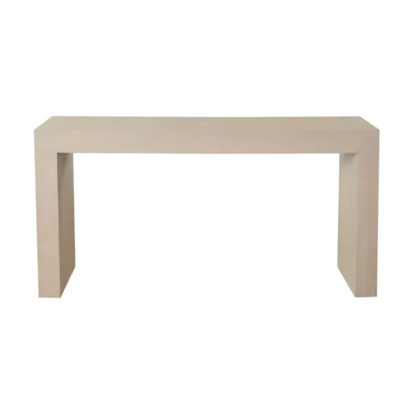 Natural Wood Console Table