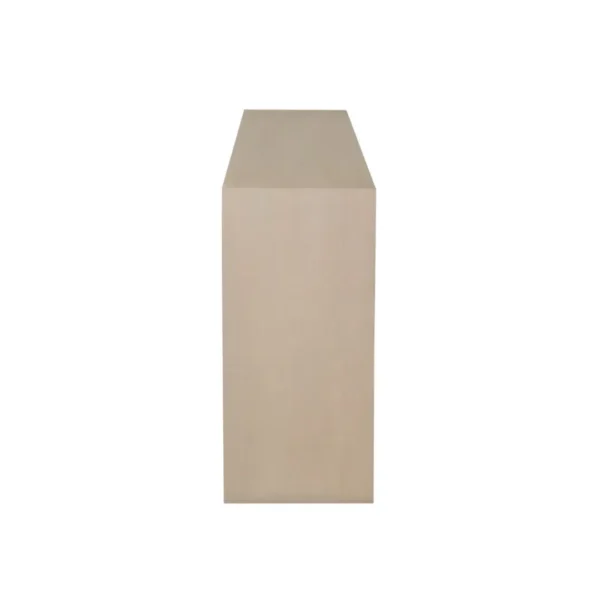 Natural Wood Console Table